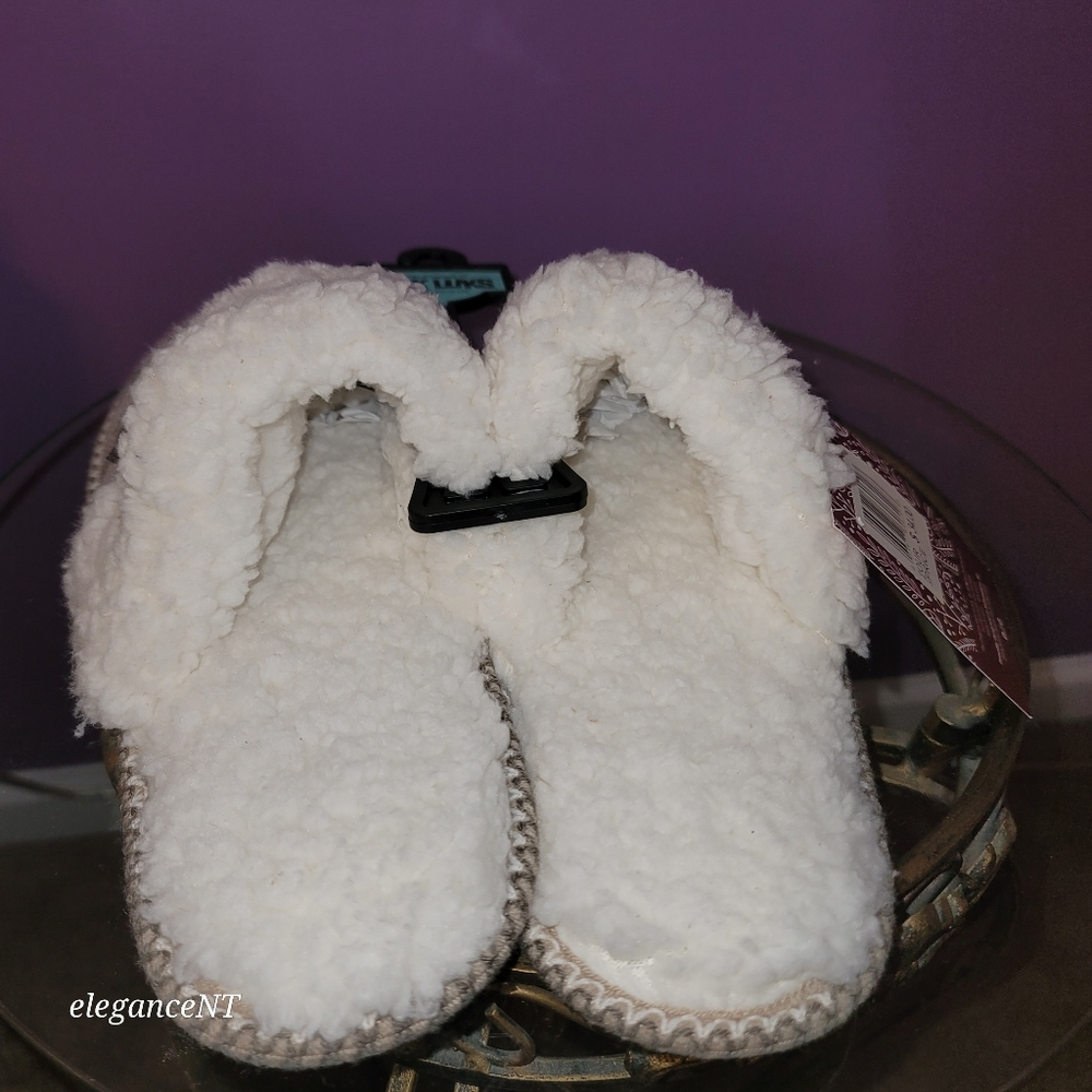 MUK LUKS Women's  Cozy Comfort Foam Slippers Sz: XL (11-12) NWT - Picture 5 of 9